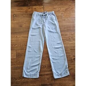 Fidelity Andy Paper Bag Wide Leg Pants Women's Size 27 Made in USA 100% Lycell